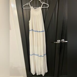 Rachel Zoe Cream Maxi Dress